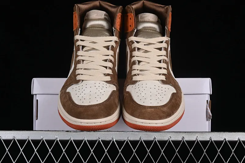 All categories Air Jordan Jordan series basketball shoes Air Jordan 1 High Air Jordan 1 High OG "Dusted Clay" AJ1 Joe 1 Dune cocoa high-top basketball shoes FQ2941-200